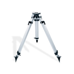 SitePro Aluminum Heavy Duty Dual Clamp Tripod, Black Hardware