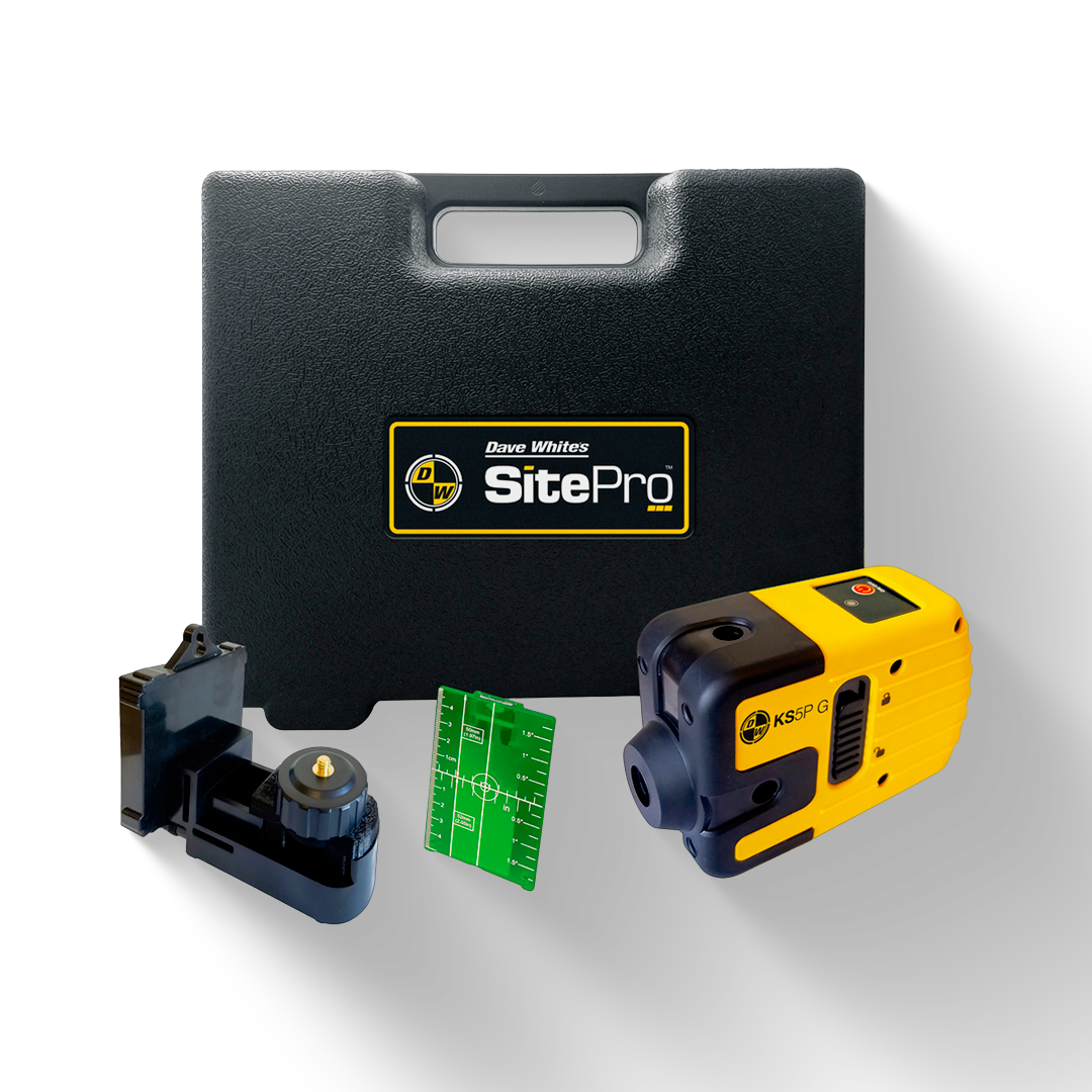 green construction laser