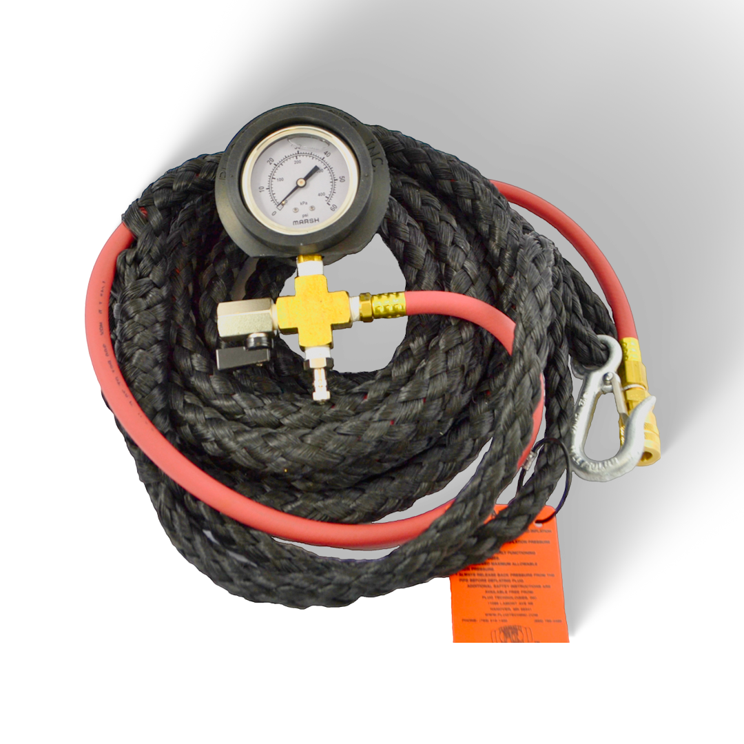 430 Series Fill Kit: 30' Retrieval Rope with Liquid-Filled Gauge