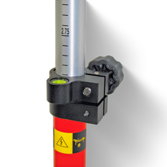 SitePro 8' Twist-Lock Prism Pole (10ths/Metric)