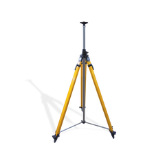 SitePro Fiberglass HD Elevator Dual Clamp Tall Tripod, Black Hardware