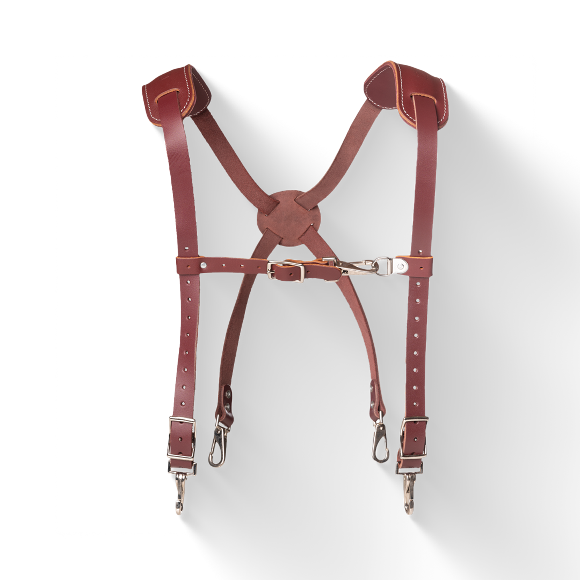 Leather Work Suspenders