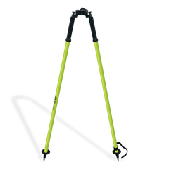 Thumb-Release Pole Bipod, Flo-Yellow, Aluminum